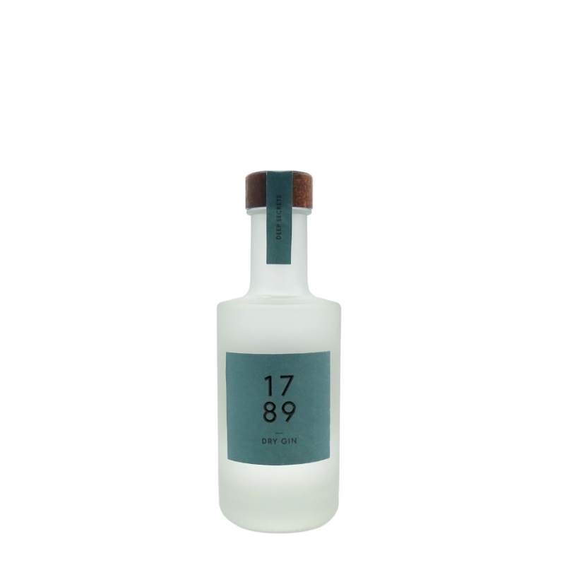 1789 Dry Gin 0,2 vorne Genussformat Genuss Shop