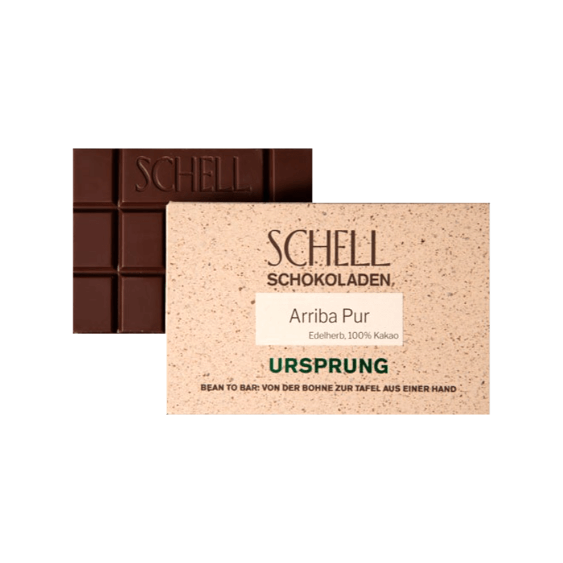 Schell Arriba Pur Edelherb Schokolade Genussformat Genuss Shop
