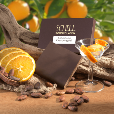Schell Orangengeist Schokolade Genussformat Genuss Shop